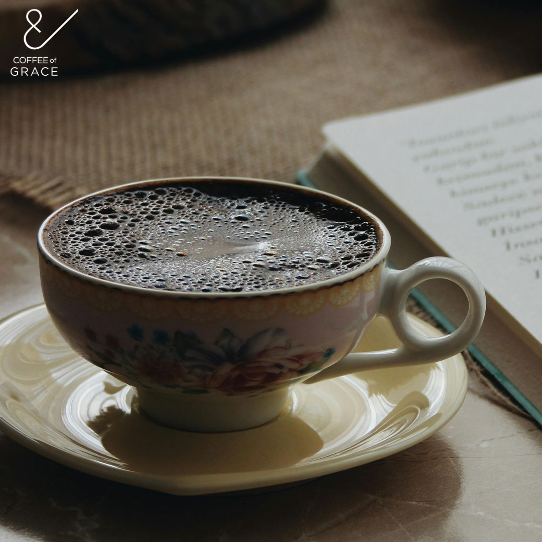 A good book. A great cup of coffee.
Some things just make sense together. 💛
#CoffeeOfGrace #CozyMoments #BookAndBrew