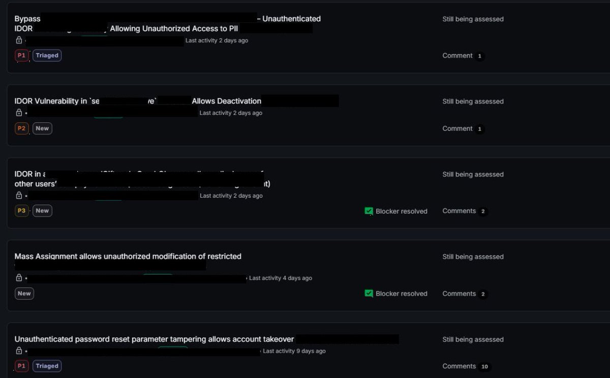 WinD3920's tweet image. 11 submissions sent on @Bugcrowd after 2 weeks of grinding hard.  
Now sitting back and hoping for some nice rewards.  
Good luck to me ✌️

#bugbounty #bugcrowd