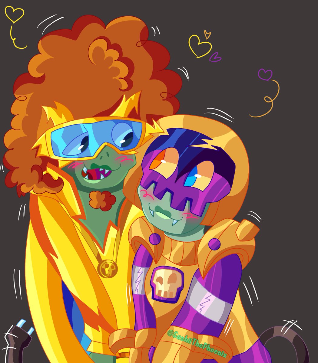 Aww!! #pvzfanart #pvzheroes #pvz #rustbolt #electricboogaloo #rustboltpvz #rustboltxelectricboogaloo #MetalDisco