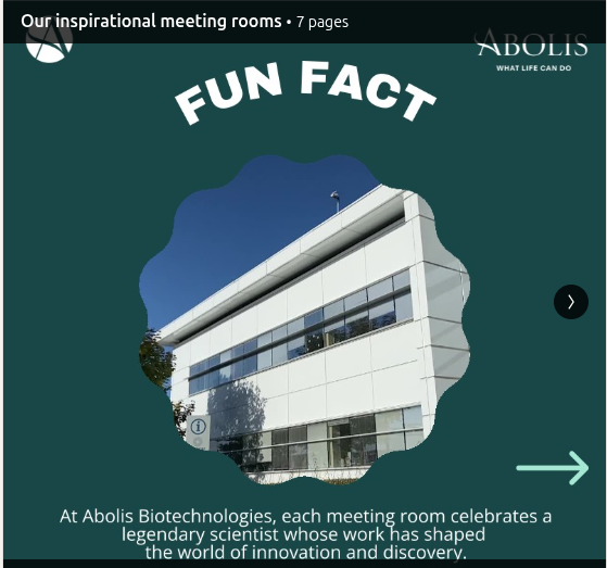 Abolis_Biotech's tweet photo. Check out on our @LinkedIn page, what are the names chosen....
https://t.co/stRFCltIpf https://t.co/wCjXzTYji8