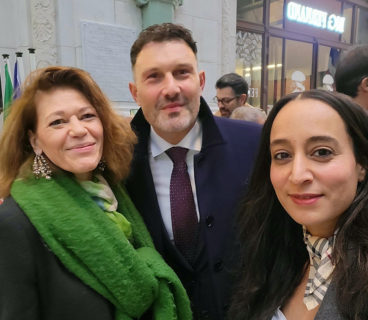 BSirsalane's tweet image. Ils étaient des millions à quitter leur terre et leur famille pour un autre avenir en France 🇫🇷. Merci à celles et ceux qui ont construit et enrichi notre pays.
Hommage aux émigrés italiens 🇮🇹 à la #GaredeLyon avec Georges Spido, Pdt de l’AUI, et le Sénateur Xavier Iacovelli 🇪🇺.