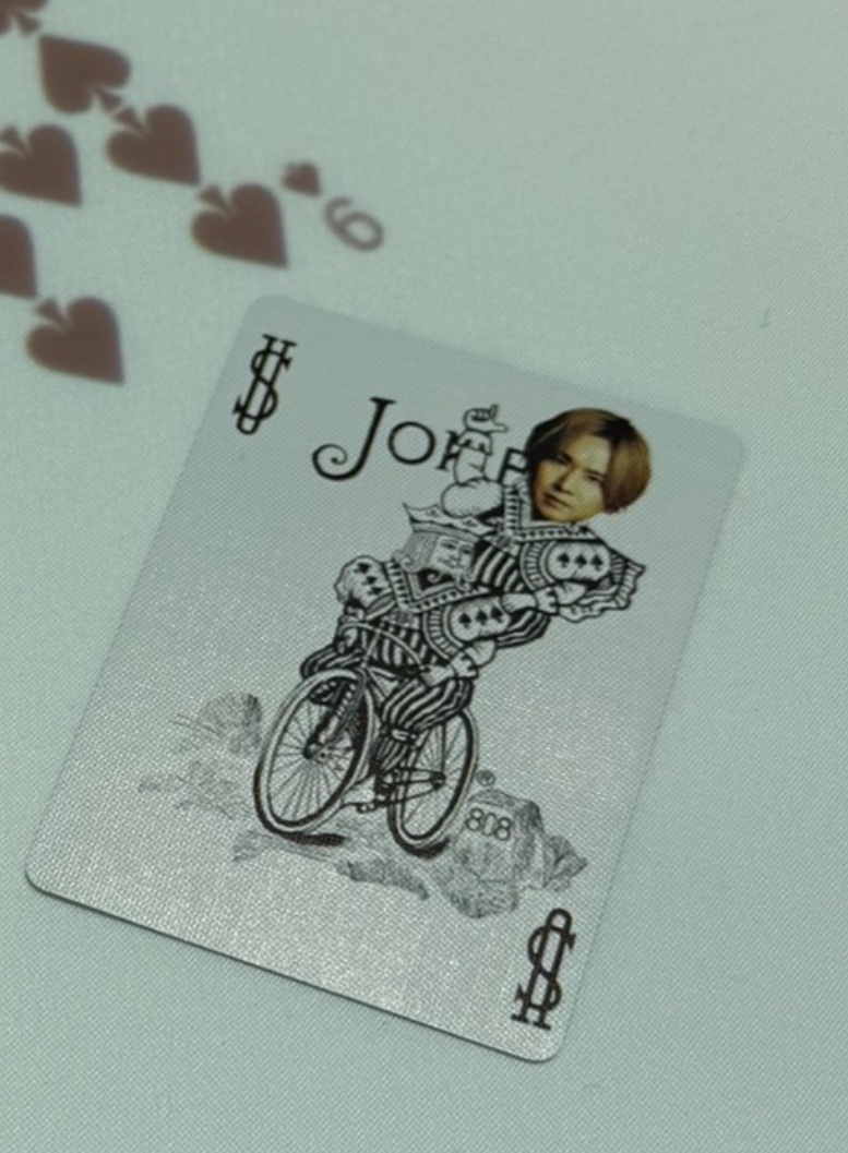 HARAmagic123's tweet photo. 世界に1枚しかない光一ジョーカー✨ 

#光一シゲSHOWマン  
#イリュージョニストHARA https://t.co/gVeM3S2J8s