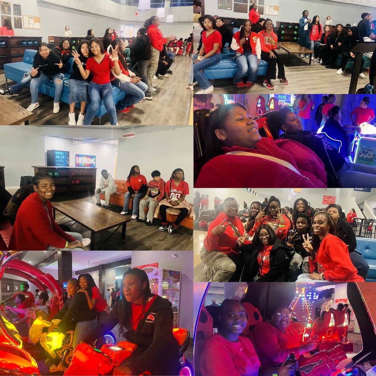 WestlawnTCS's tweet image. Nearly 80 of our 7th grade Falcon Stars enjoyed a fun day at Shindig for showing strong #corevalues &amp;amp; positive character all quarter long! 🌟🎳

#PBISFieldTrip #PBIS #FieldTrip #Shindig #WeAreWestlawn #FalconPride #WestlawnTCS #WestlawnExplores #MiddleSchoolMatters

@TCSBoardofEd
