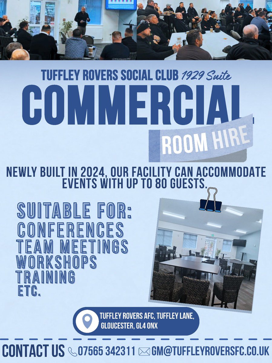 Tuffley Rovers FC tweet media