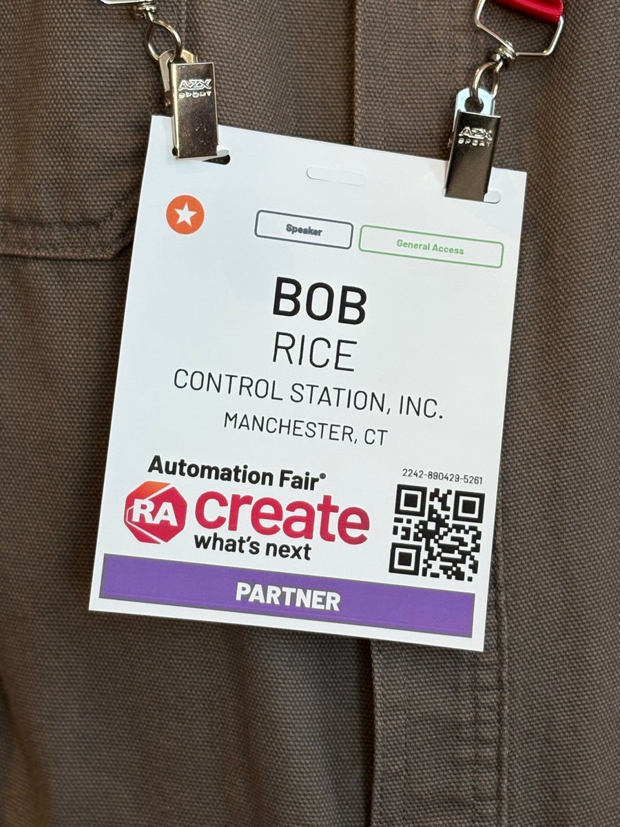 Control_Station's tweet image. We’ve arrived at Automation Fair in Chicago! 🙌
Today the team is registering and getting our booth ready.
Come see us this week at Booth 411 — Control Station is ready for you!
#AutomationFair #RockwellAutomation #ControlStation #ProcessControl #PIDTuning