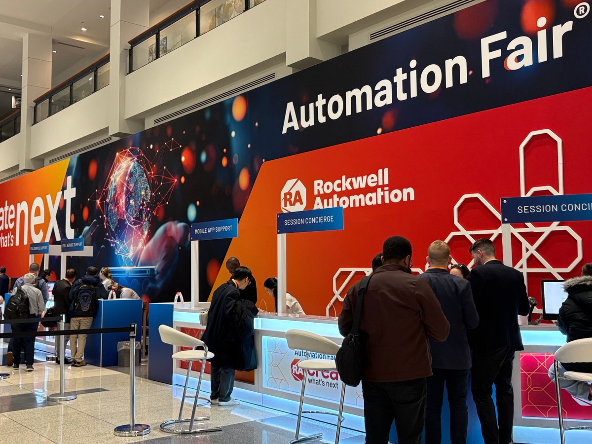 Control_Station's tweet image. We’ve arrived at Automation Fair in Chicago! 🙌
Today the team is registering and getting our booth ready.
Come see us this week at Booth 411 — Control Station is ready for you!
#AutomationFair #RockwellAutomation #ControlStation #ProcessControl #PIDTuning