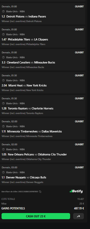 Paul26NBA's tweet photo. [#NBA🏀]📆17/11

PJ Washington -1,5 3 pts &amp; Cunnimgham 10 Passes &amp; Derik Queen -23,5 PRP 6.39

Combi Fun ⬇️

❤️♻️si tu suis 

#TeamParieur #pronostic https://t.co/gq0byMJLwc