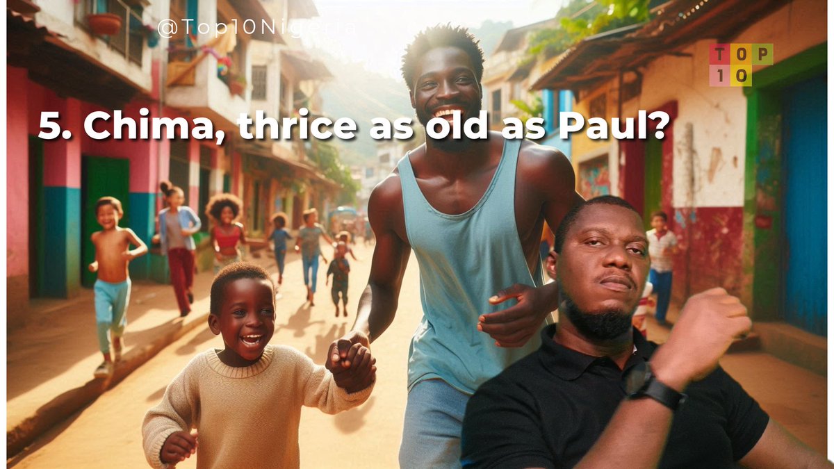 Top10Nigeria_'s tweet image. 5/10 👦 Age math!

&quot;If Chima is 24yrs old and thrice as old as Paul, how old is Paul?&quot;

Show your working! ✍️

#MathProblem #AgeCalculation