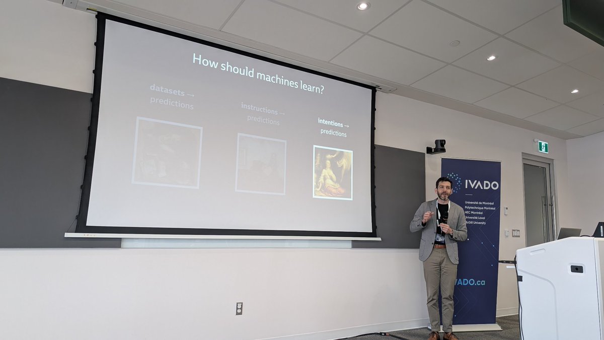 sivareddyg's tweet image. Jacob Andreas (@jacobandreas) on &quot;the specification problem&quot;

Can we build interactive systems for task specification?

LM as an interviewer about the task
Use the interview transcript as the task prompt
This outperforms or is competitive to active learning or user-designed…