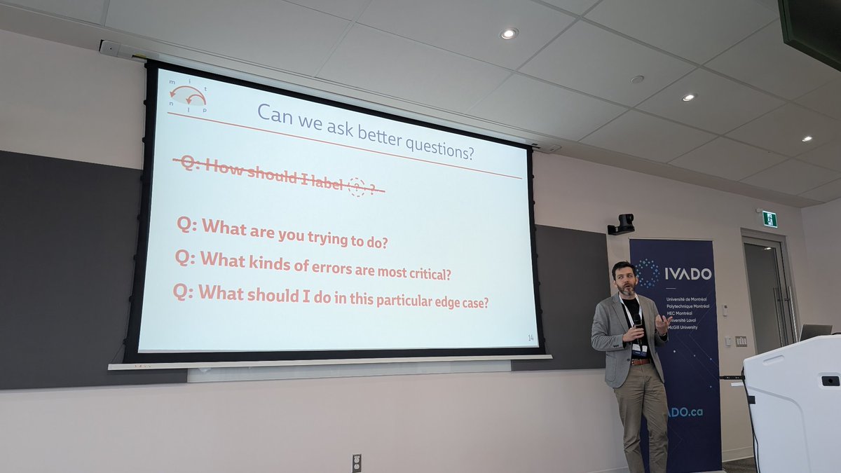 sivareddyg's tweet image. Jacob Andreas (@jacobandreas) on &quot;the specification problem&quot;

Can we build interactive systems for task specification?

LM as an interviewer about the task
Use the interview transcript as the task prompt
This outperforms or is competitive to active learning or user-designed…