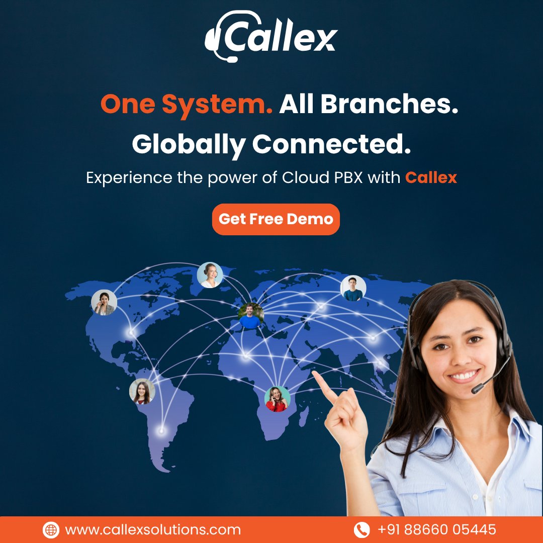 callexsolutions's tweet image. One system. Every branch. Globally connected.
Callex Cloud PBX keeps your teams synced and your customers heard, no matter where they are.

Get your FREE demo DM Now

#CallCenterSoftware #UnifiedCommunications  #BusinessGrowth #SouthAfricaBusiness #UKBusiness #USABusiness