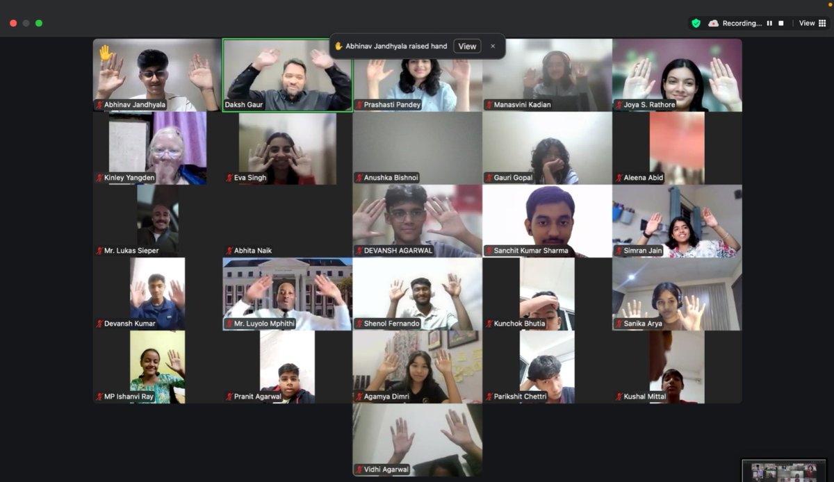 ✨ Glimpses from the 47th World Teen Parliament Voting Debates!
Teen MPs worldwide debated: “Activist vs Influencer — Who Drives Change?”
Special thanks to our Jury:
🇪🇺 Hon. Lukas Sieper | 🇿🇦 Hon. Luyolo Mphithi | 🌍 Mr. Daksh Gaur