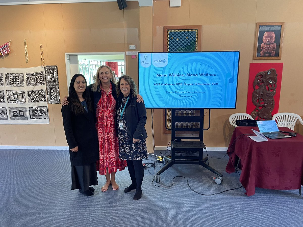 ResilienceDonut's tweet image. Australasian Solution Focused Conference 2025 *

The Resilience Centre was proud to be represented at the ASFA Conference in beautiful Dunedin NZ over the weekend, where Dr Lyn Worsley presented a keynote: “Staying Solution Focused in Complex Clinical Terrain”

#solutionfocused