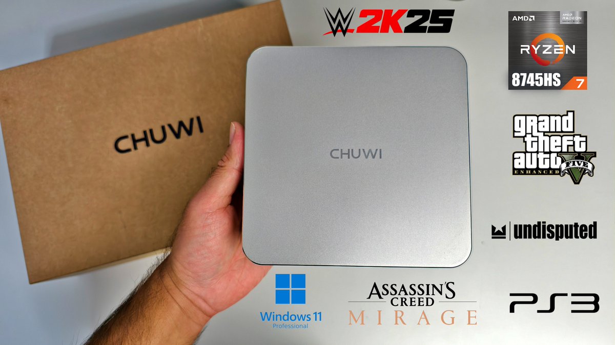 ChigzTechReview's tweet image. NEW VIDEO:  CHUWI AuBox 8745HS – Tiny PC That’s Faster Than You Think ⚡ | Real-World Tests”
▶️ youtu.be/yWh581OTtHI

--
#CHUWI #MiniPC #Ryzen8745HS #ChigzTech #GadgetReview #RyzenMiniPC #SmallFormFactorPC #BestMiniPC2025 #TechReview