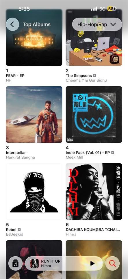 lil_gnan1x's tweet photo. CLASSEMENT MONDIAL DES ALBUMS #DALSHIM contrôle
✅ 6e catégorie HIP-HOP
✅ 31e tout genres
Pr RECONNAÎTRE UN VRAI ARTISTE INTER ÇA PASSE AUSSI PAR CES STATS INÉDIT JAM1 RÉALISÉ DN LA MUSIQUE IVOIRIENNE ET DN LE RAPIVOIR ! BRAVO À TOUT LES ULTRAS
👉 https://t.co/h5jNgSnliI https://t.co/F6MhK0Qgc1