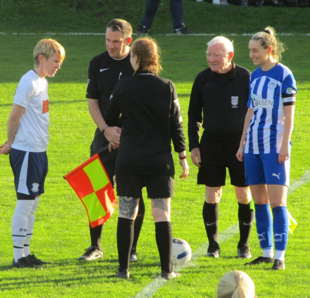 WAFCHeritage's tweet photo. Wigan Athletic Women's victory over Preston North End yesterday in the Lancashire FA Challenge Cup was the first time that Preston NE have conceded more than two goals in a match in over 6 months 🔥 #wafc @WiganAthSC @PWUPodcast @HeritagePodWAFC @Latics_Women https://t.co/OEjN39xZtx