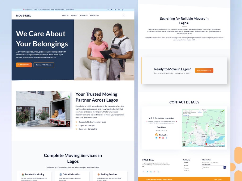 Nnaemeka_20's tweet image. For home service businesses, having pages structured for local SEO is essential.

If you serve multiple cities, each location should have its own optimized page separate from the homepage.

That’s how you rank in those cities and capture more local leads.
#webdesignservice