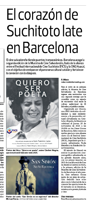 Xarxa Comunitària Cultural Salvadorenca Catalunya tweet media