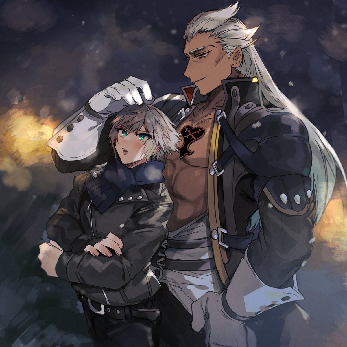 再掲　暗陸　現パロあり…🌨️