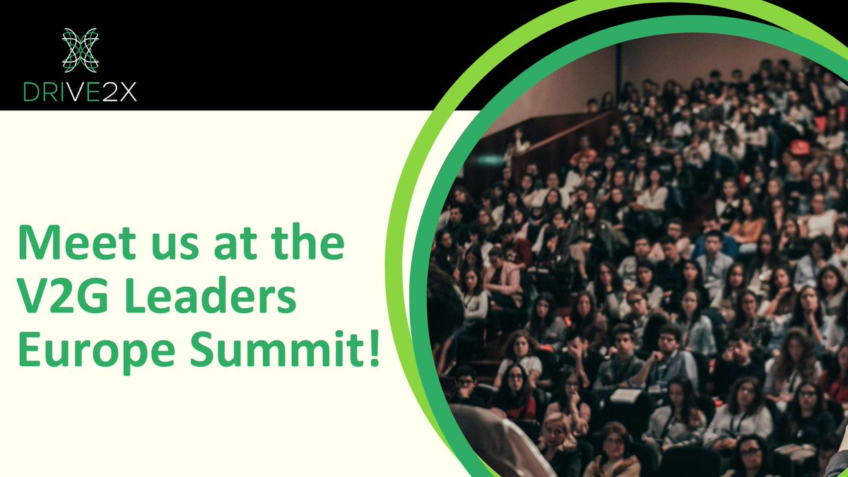 With our fellow V2X Cluster projects, we will be among the speakers of the workshop "Real-world implementation challenges and workarounds of  ongoing V2G projects" at V2G Leaders Europe Summit (20 Nov, Brussels).

More info: v2gleaders.com/event/workshops

Sign up and see you there!