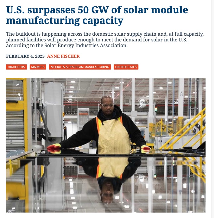 hiteshkar's tweet image. $TE $FSLR
US module production surged in 2024 with 50 GW of new capacity. 
But expanding cell capacity is tougher: only 2 GW added in the first nine months of 2025. TE&apos;s G2 will tackle that
The harder the problem you solve, the bigger the payoff.