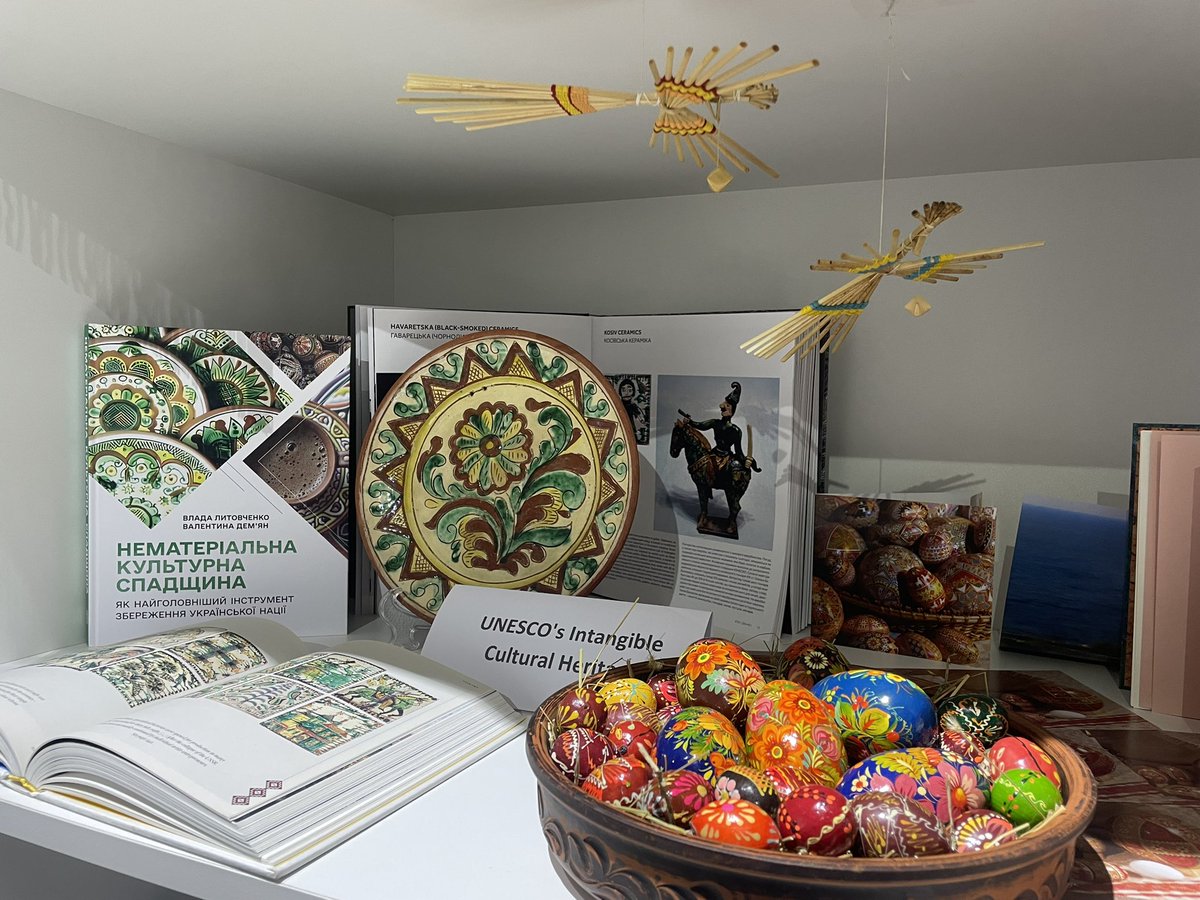 Marked UNESCO’s 80th anniversary with an exhibition on Ukraine’s endangered World Heritage sites. Grateful to diplomats and friends for standing with us in protecting culture and saving lives.