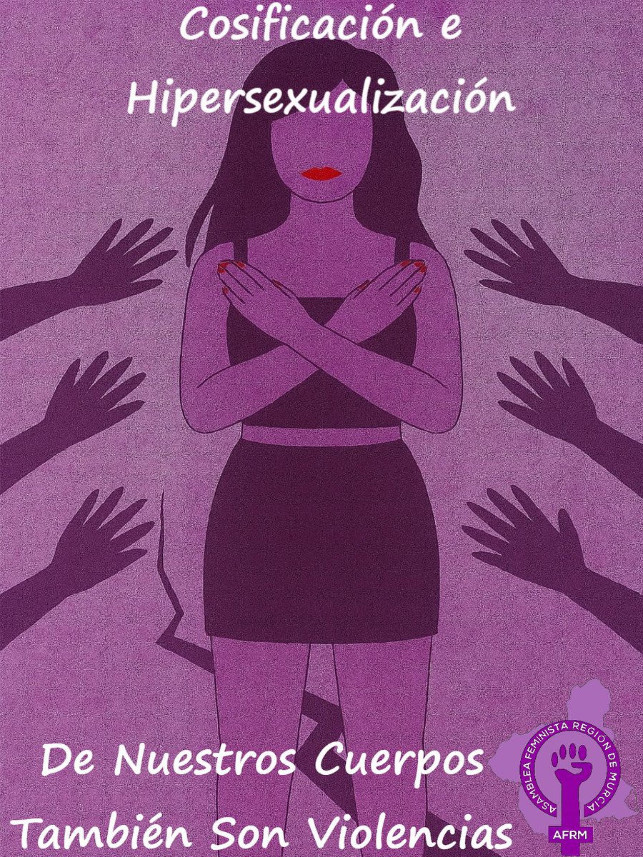 🧵 1/3
💜 Nos cosifican, Nos hipersexualizan, Nos moldean para gustar, obedecer, callar a resistir el mercado que nos venden como carne.
La #Cosificación No es estética, es violencia.
Nos convierte en productos, cuerpos disponibles, en vitrinas sin voz.