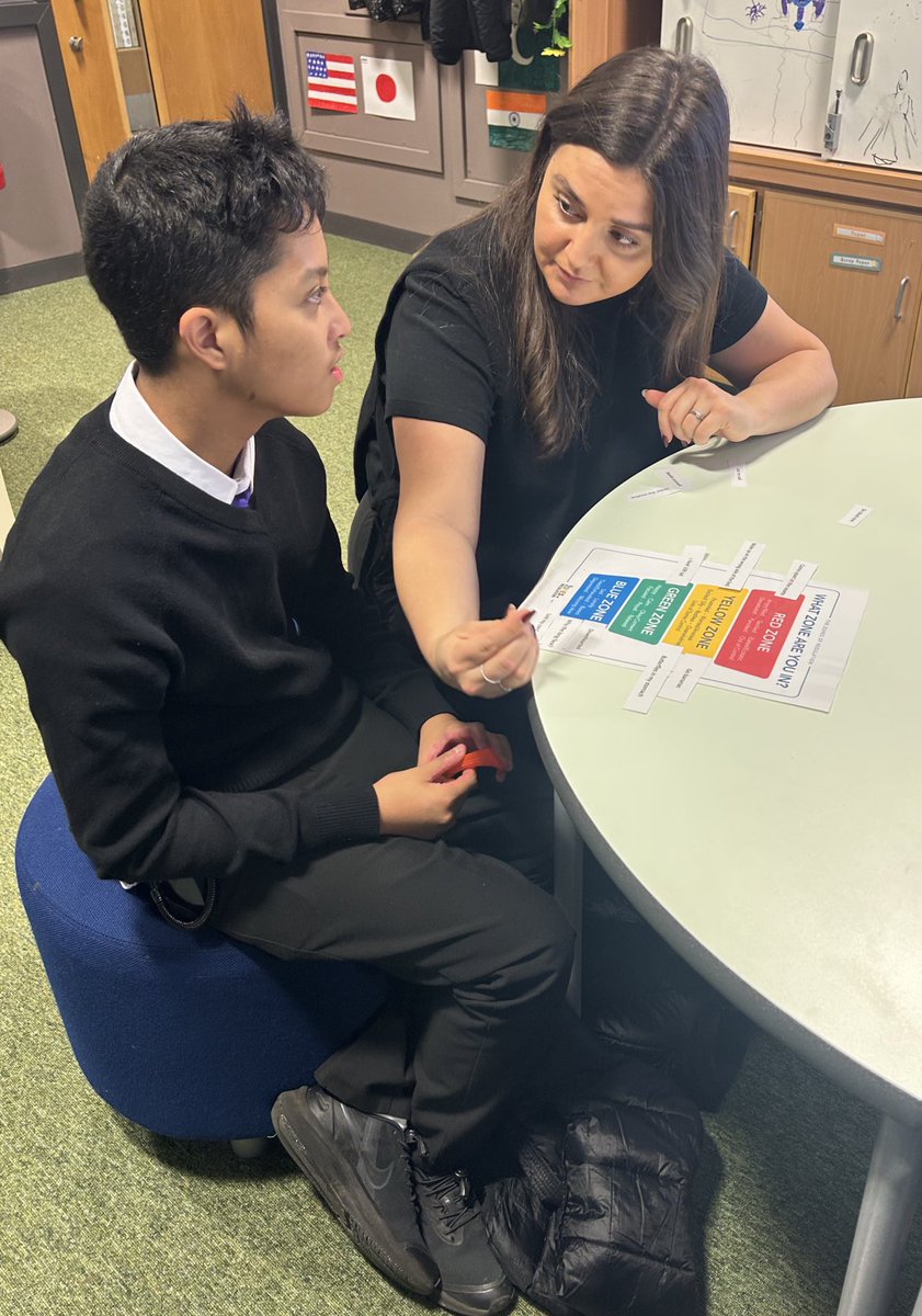 Our fantastic S2 Nurture group were looking at idioms with the Zones of Regulation topic! 🔴🟡🟢🔵
Successfully completing this task made us feel 10ft tall, we were bursting with pride and some people even went bananas! 🍌