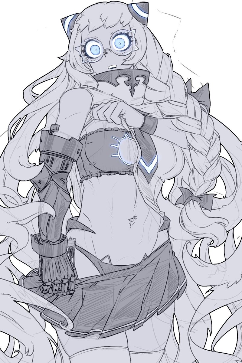 天龍(艦これ) ,天龍改二(艦これ) 「超健全な #いいインナーの日 なんて文句を見かけた日にゃ健全さだけがウリの自分と」|oso 的キノコ擬人化図鑑のイラスト