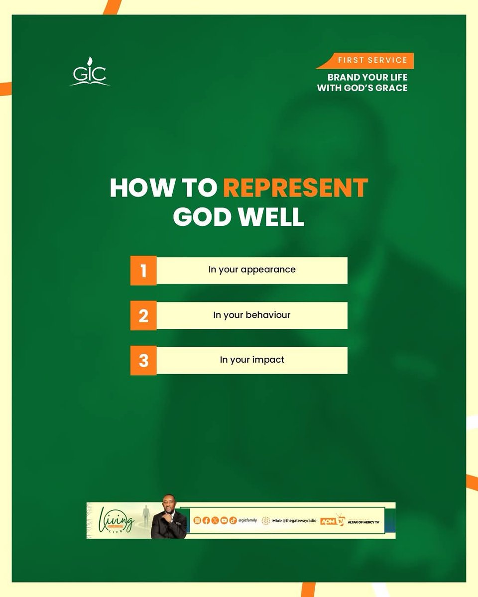 GICfamily's tweet image. Live a life that reflects Gods grace.
PST George Izunwa 

#sundayservice #gicfamily #firstservice