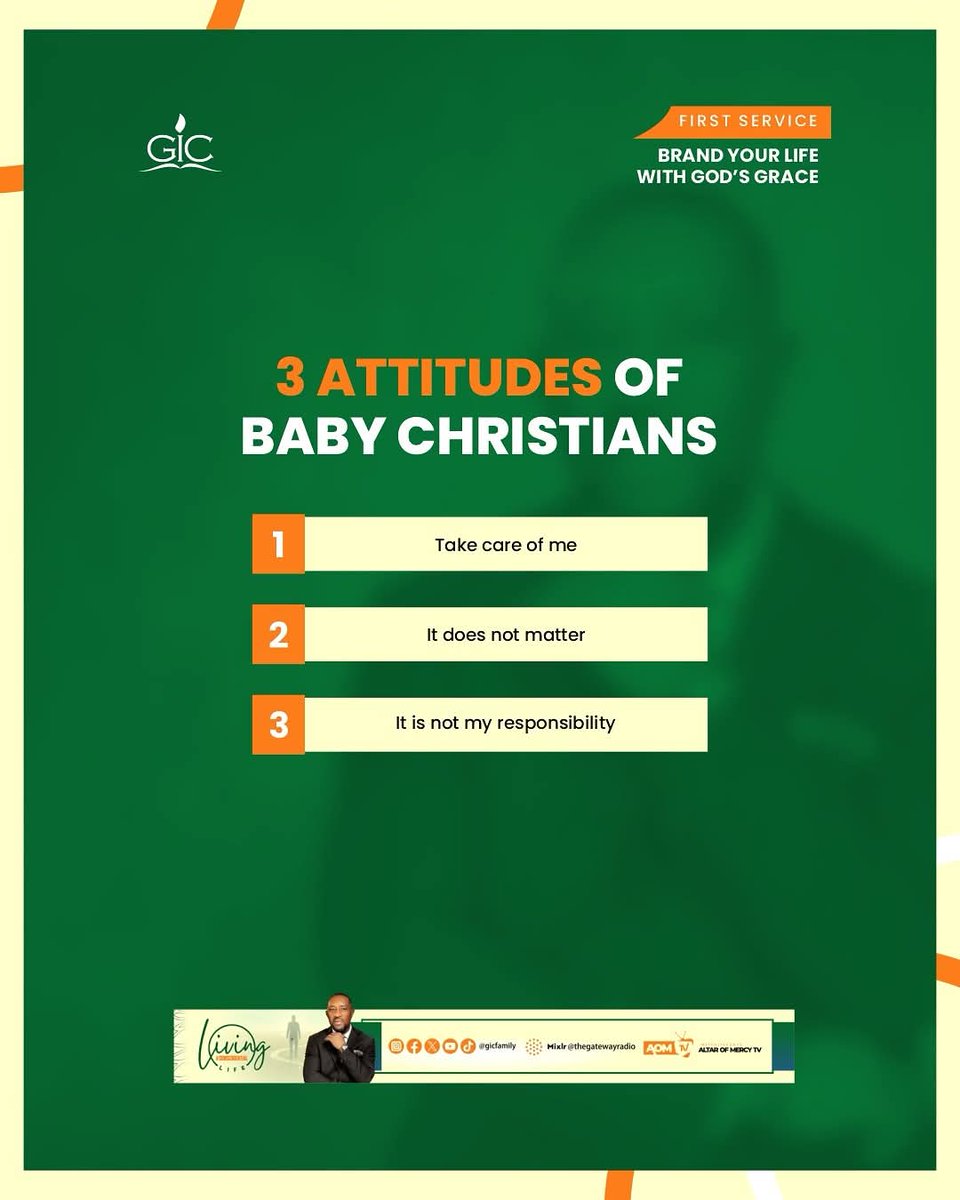 GICfamily's tweet image. Live a life that reflects Gods grace.
PST George Izunwa 

#sundayservice #gicfamily #firstservice