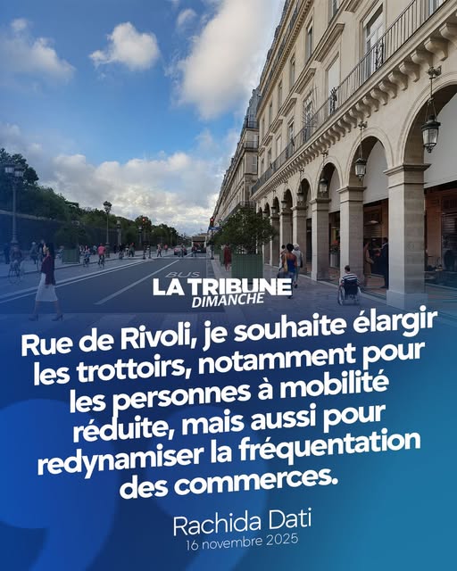 Le plan de <a href="/datirachida/">Rachida Dati ن</a> pour Rivoli serait-il nul et inutile ? Un prolongement de #saccageparis ?
Probable;