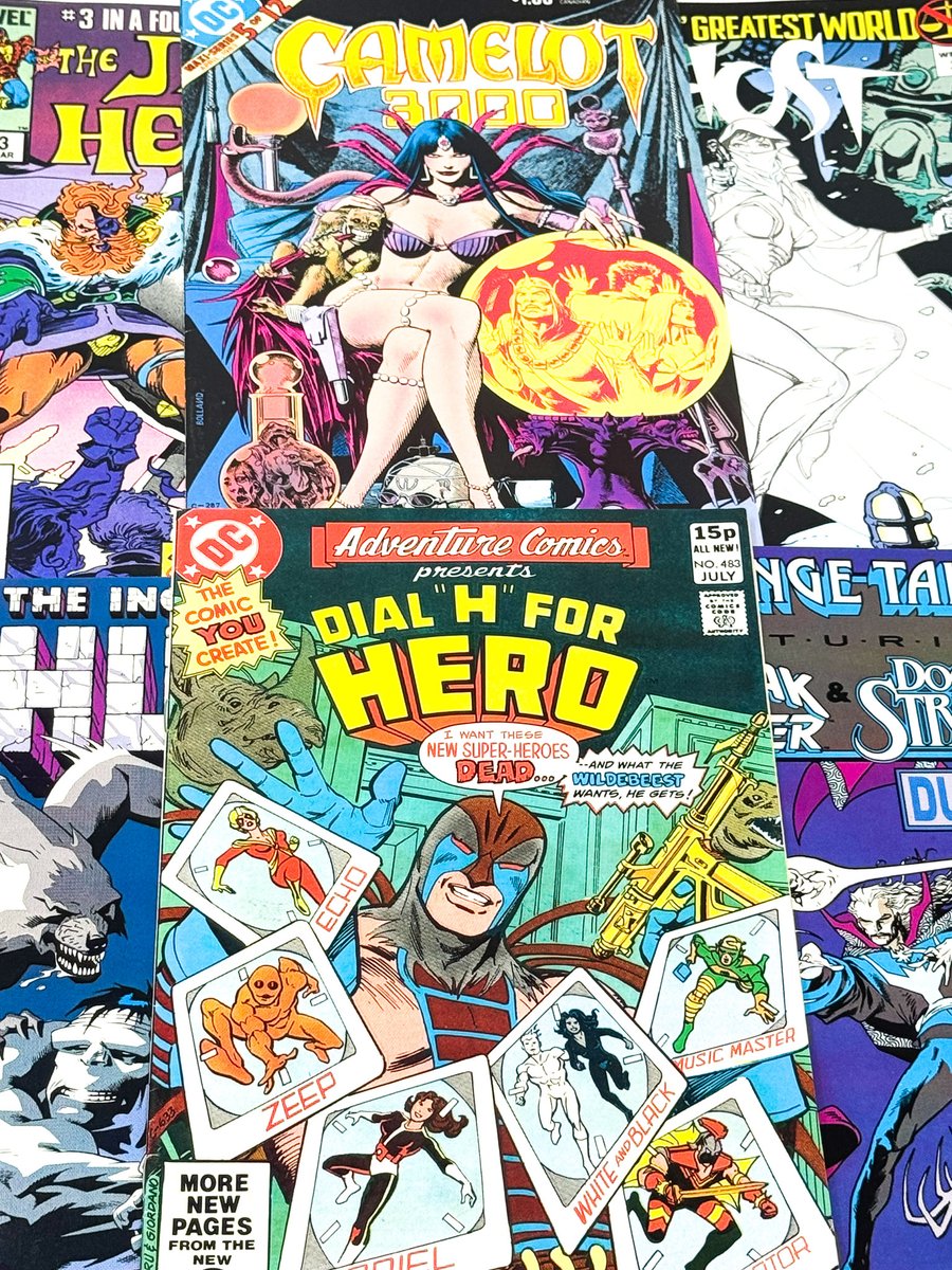 MINI DROP YEAR 2 #53.5 - SOME THINGS FROM THE WEEKEND.
Here's some of the stuff I picked up in the North East over the weekend

Find everything here:

theunrealitystore.co.uk/collections/ye…

#comics #backissues #graphicnovels #unrealitystore