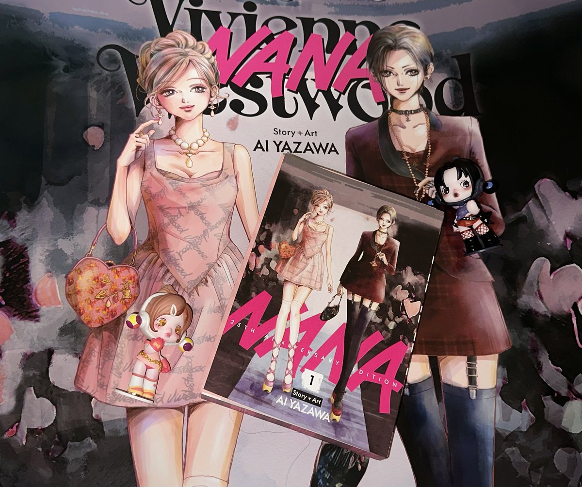 Vivienne Westwood x NANA 만화책
6개 들어왔다고.. 더 풀어줘 😭