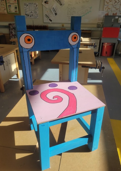 CHS_Technical's tweet photo. Massive well done to our new NPA Furniture Making classes who designed and manufactured children's chairs. The chair's were made from offcuts donated by @Logspan, these were then sold - raising £160! @clydebankhigh https://t.co/j5ioqplFhr
