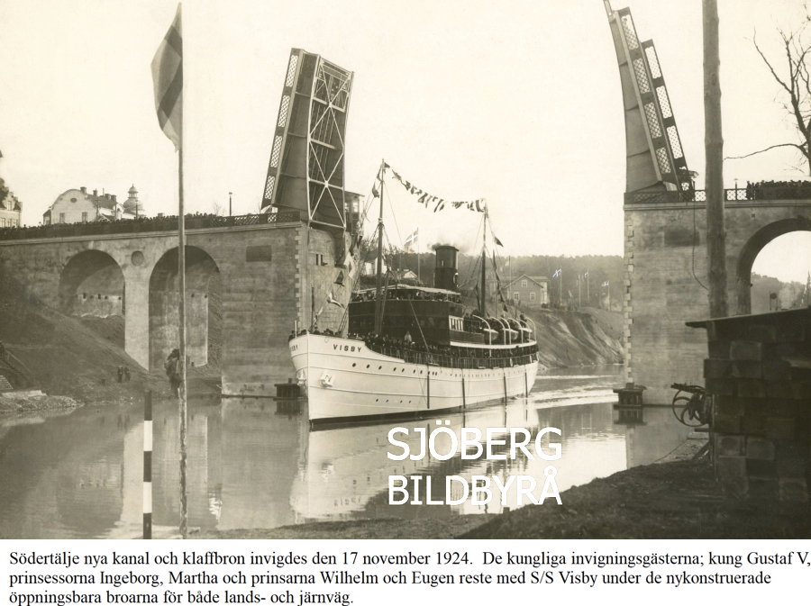 Invigningar den 17 November.

Suezkanalen invigdes den 17 November 1869.

Kanske någon hade koll på det datumet eller så var det en slump att invigningen av nya Södertälje kanal skedde på samma datum, den 17 November men 1924?

#Södertälje #Sjöfartsverket #slumpen #November