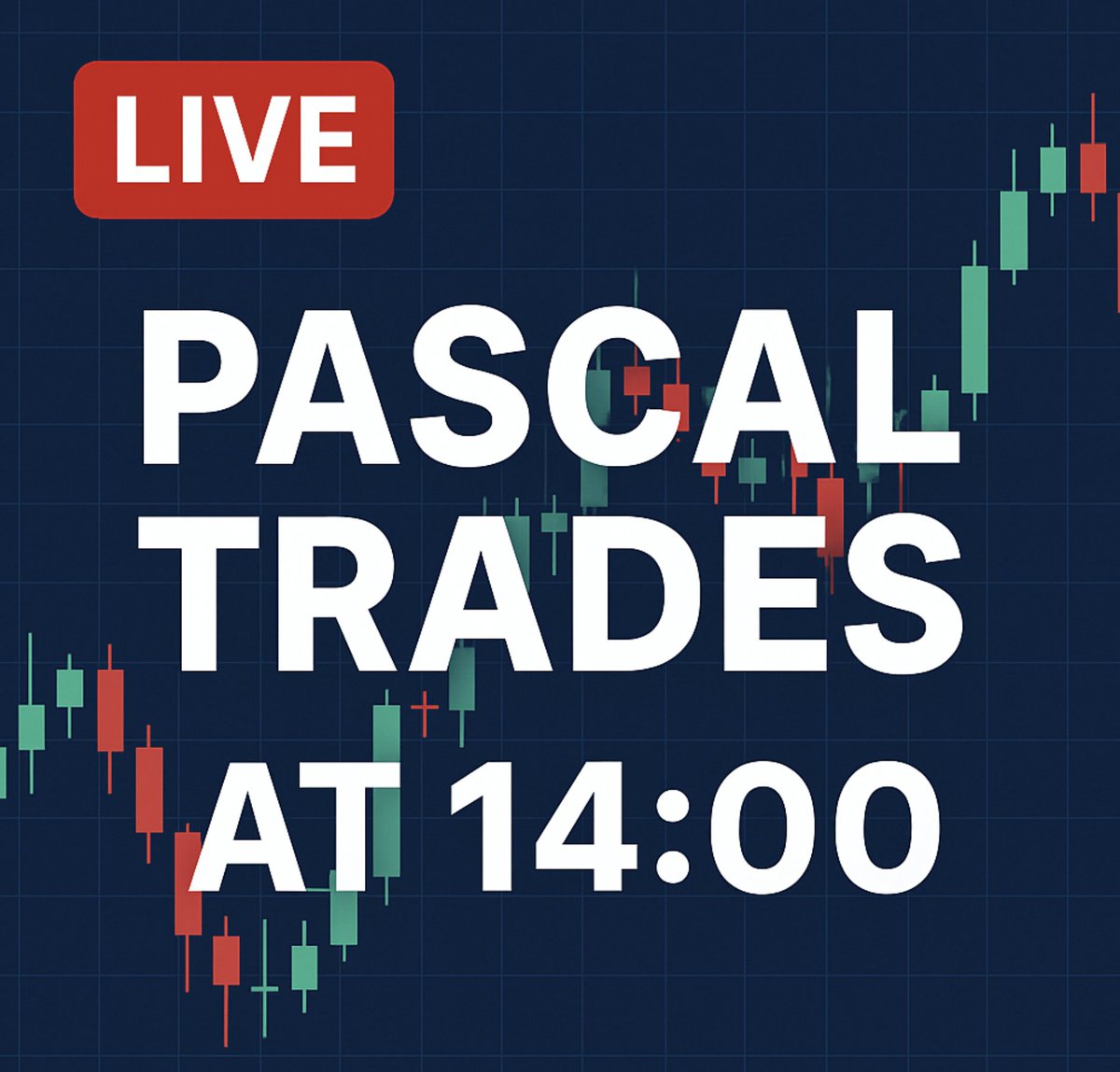 . @Pascaltrades will be trading his Breakout account live here on X at 14:00 CET.

If you’re serious about improving your trading and want to learn in real time, tune in.

👉 Use discount code 90H69T on <a href="/breakoutprop/">Breakout</a> to start cheaper and scale faster.