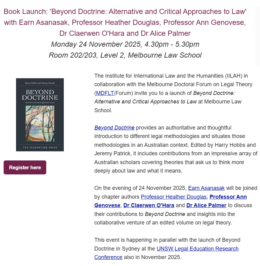 Doctoral Forum on Legal Theory tweet media