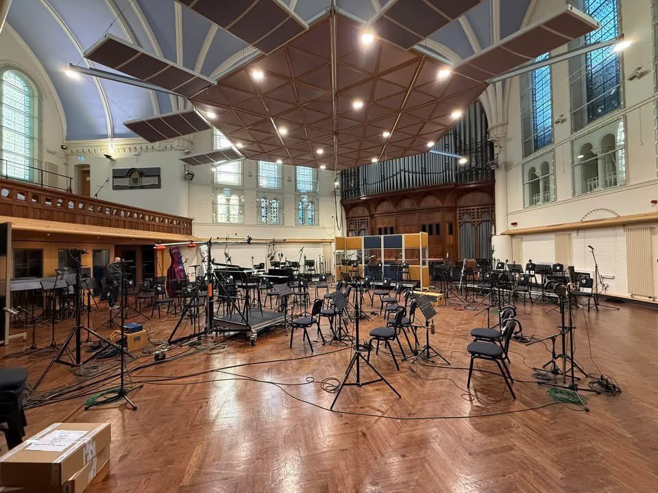 greatervision's tweet image. Today is a very BIG day!! We’ll be recording a timeless Hymns album with the Royal Philharmonic Orchestra, in London, England!  Be watching for updates! #Timeless