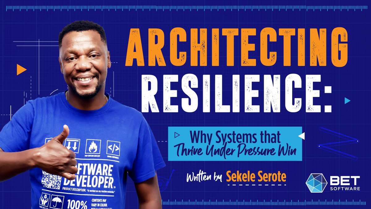SoftwareBet's tweet image. ⚡ 10x traffic overnight? Will your system survive? BET Software’s Sekele Serote explains why resilience isn’t just scale, it’s strategy. 🚀

Read his blog 👉 - bit.ly/47WB8kD

 #BETSoftware #ResilientSystems #TechInsights