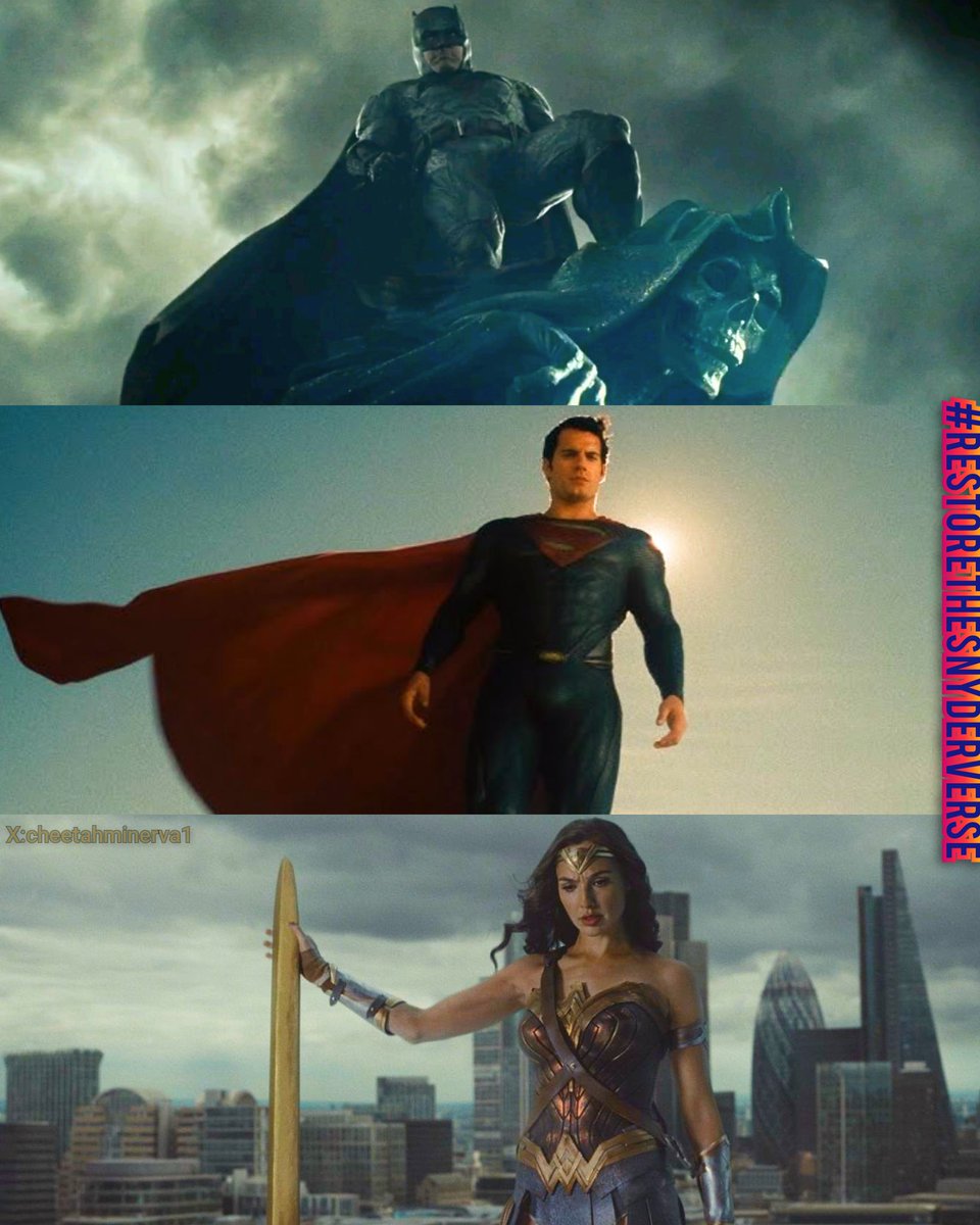 CheetahMinerva1's tweet image. &quot;Bom dia!&quot;

Bom dia é o cacete! Hoje é dia de #RestoreTheSnyderVerse 

@ZackSnyder