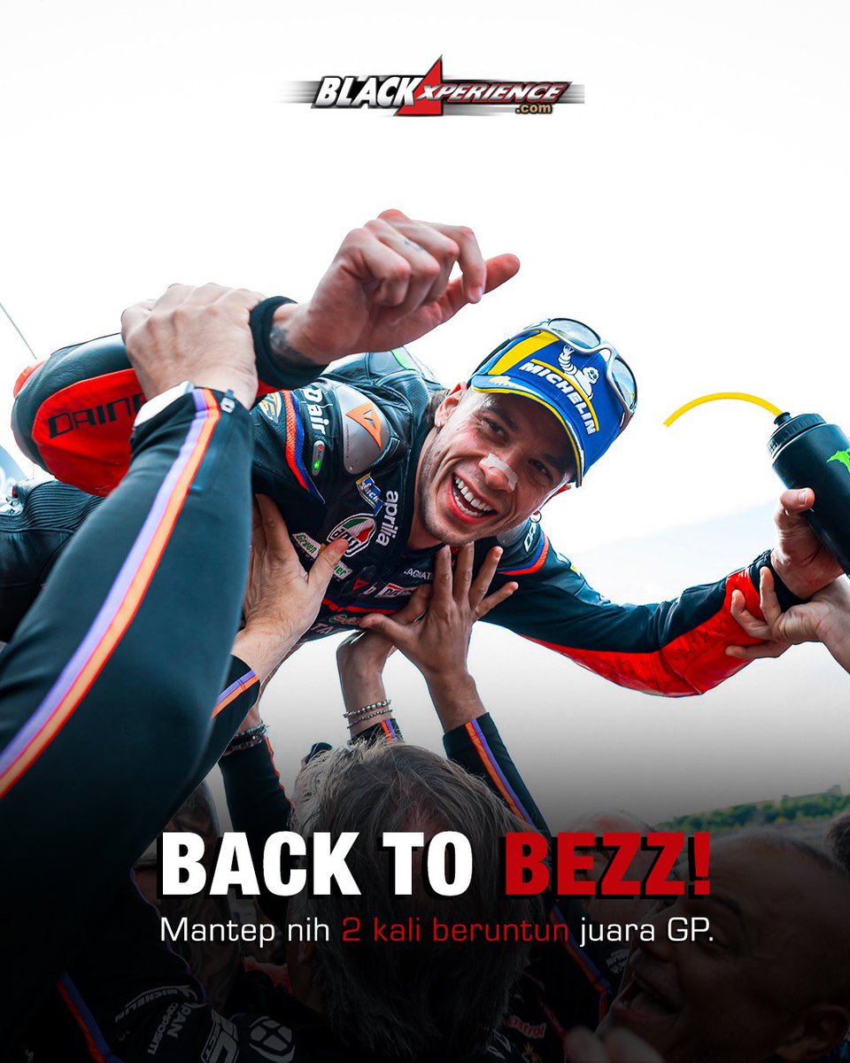 blackxperience's tweet image. Gak kerasa akhirnya MotoGP musim 2025 kelar juga 🏁 🏍️

Banyak banget drama yang bikin seru nontonnya 🔥🔥
 
Menurut lo gimana bro MotoGP musim ini? Boleh dong komen di kolom komentar ya!  

#BlackXperience #MotoGP #MotoGP2025  #ValenciaGP