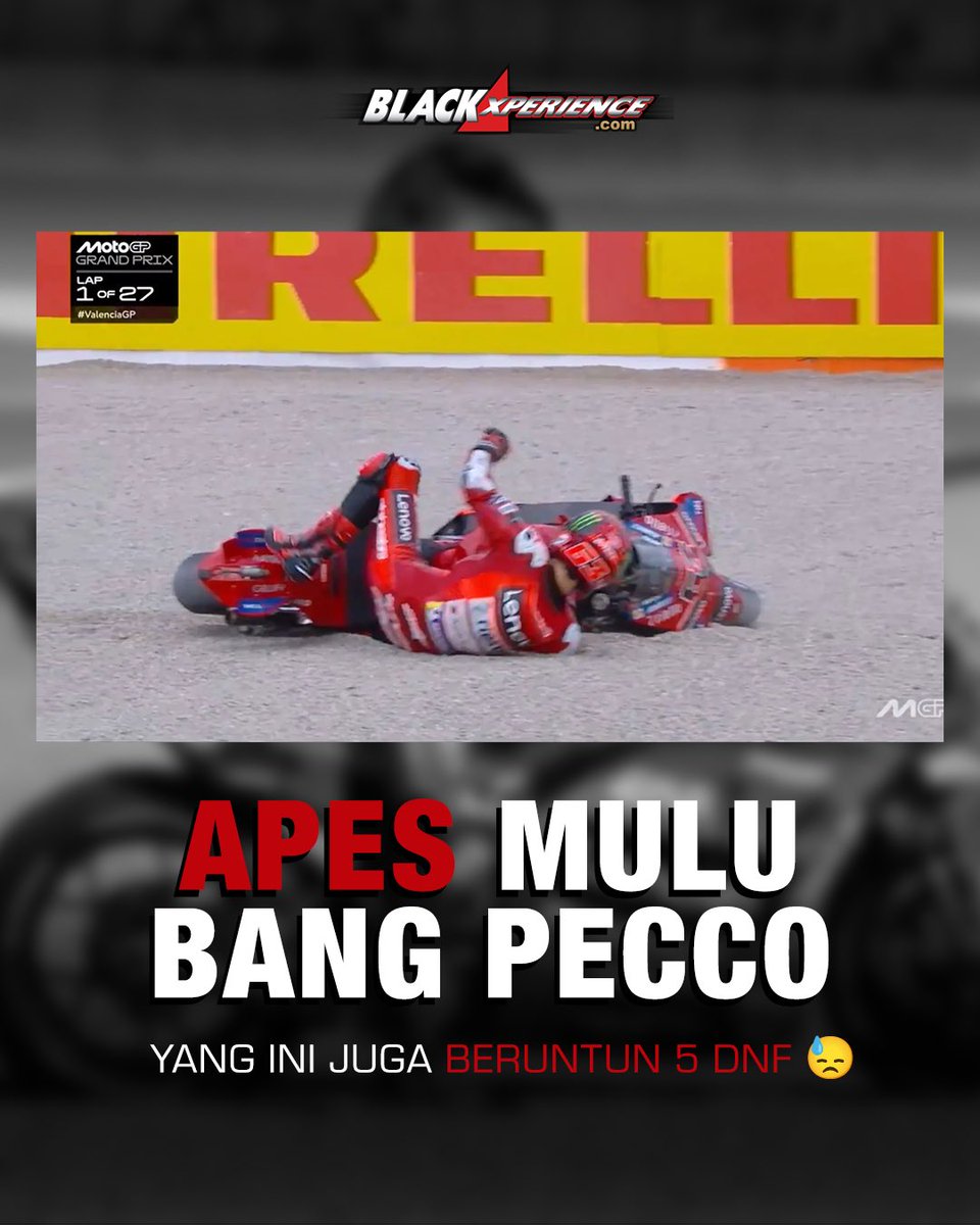 blackxperience's tweet image. Gak kerasa akhirnya MotoGP musim 2025 kelar juga 🏁 🏍️

Banyak banget drama yang bikin seru nontonnya 🔥🔥
 
Menurut lo gimana bro MotoGP musim ini? Boleh dong komen di kolom komentar ya!  

#BlackXperience #MotoGP #MotoGP2025  #ValenciaGP