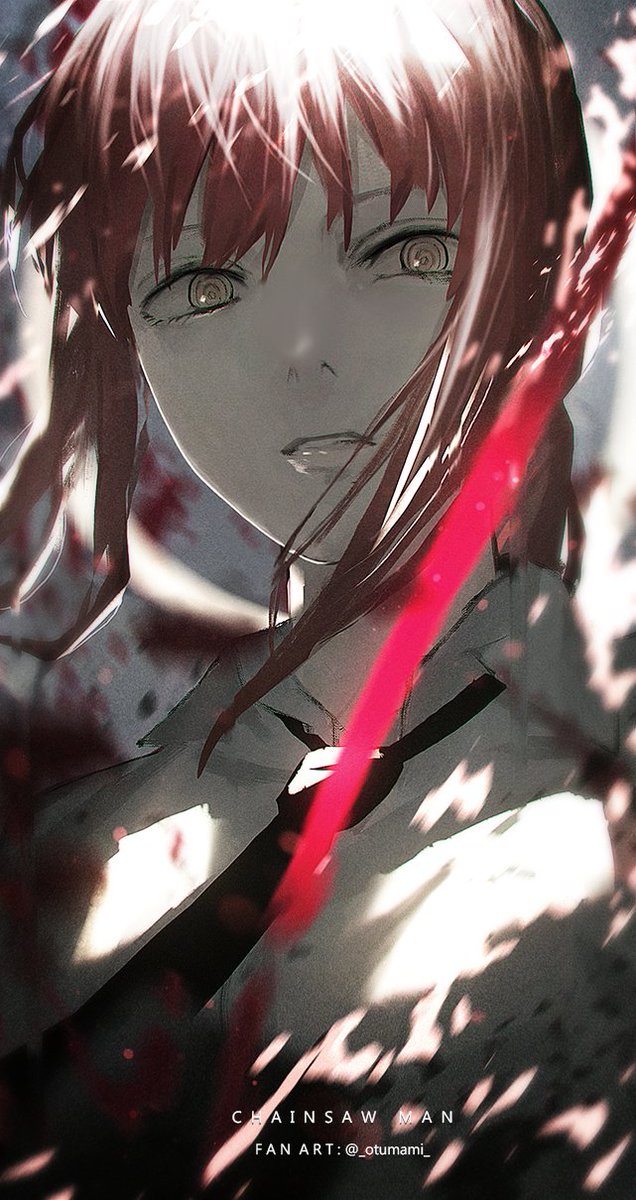 _otumami_'s tweet image. CHAINSAW MAN：MAKIMA