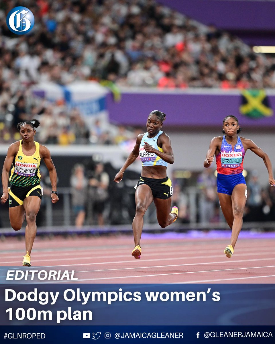 JamaicaGleaner's tweet image. World Athletics’ decision to schedule the three rounds of the women’s 100 metres race for the opening day of the 2028 Los Angeles Olympics is a coup for marketers.

Read more: jamaica-gleaner.com/article/commen…