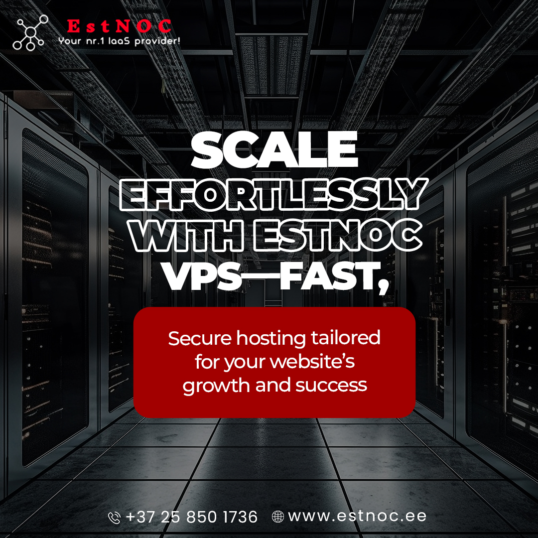 estnoc1's tweet image. Scale faster with ESTNOC VPS — secure, reliable, and built to grow with you. 🚀
Visit now :- estnoc.ee
.
.
#estnoc #VPSHosting #FastHosting #SecureHosting #ScalableHosting #WebsiteGrowth #TechSolutions #ReliableUptime #webperformancematters #CloudHosting #hosting