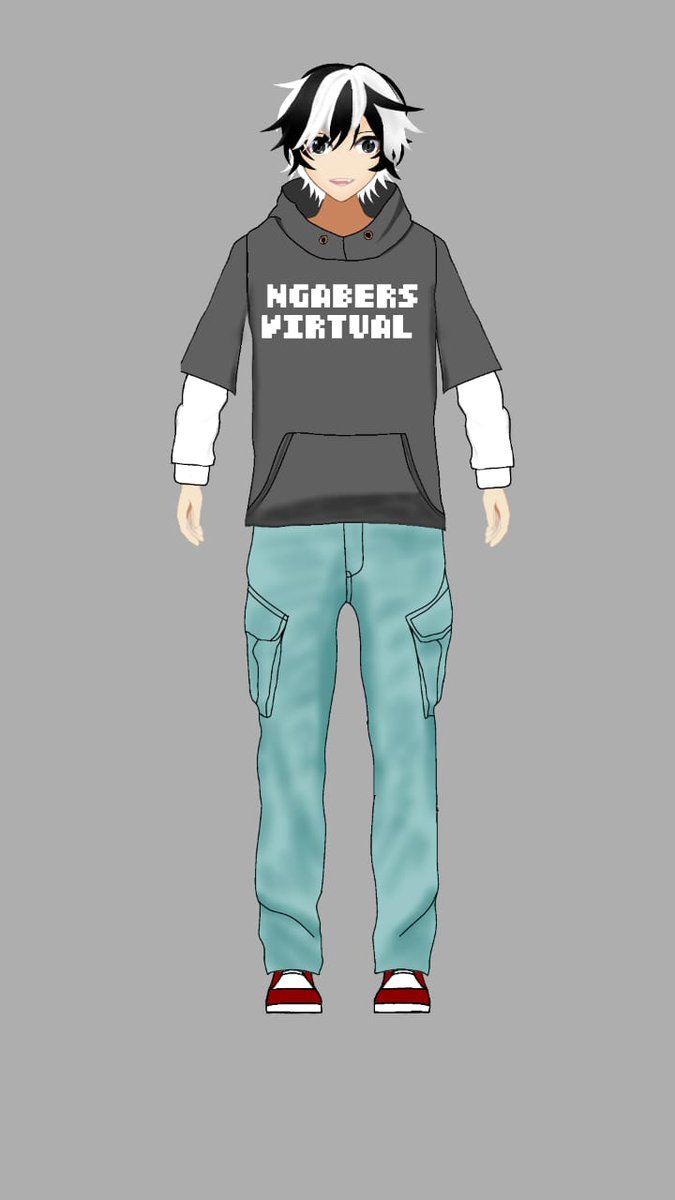 suga_makoto04's tweet image. Done!! 
#vtubermodel #indievtuber