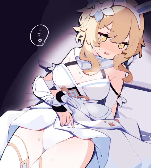 蛍ちゃん服の中inバニースーツ…… #原神 #GenshinImpact