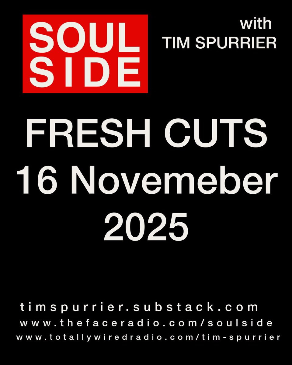 This week’s Soulside Fresh Cuts is live.

New grooves from Geoff Mann and Herbie Mann, Brother Wallace, Chronixx, Nate Smith and säje, The Bombillas, Don West, João Selva, Tom Caruana and more.
Fresh rhythm for sharp ears.

Read it here:
open.substack.com/pub/timspurrie…