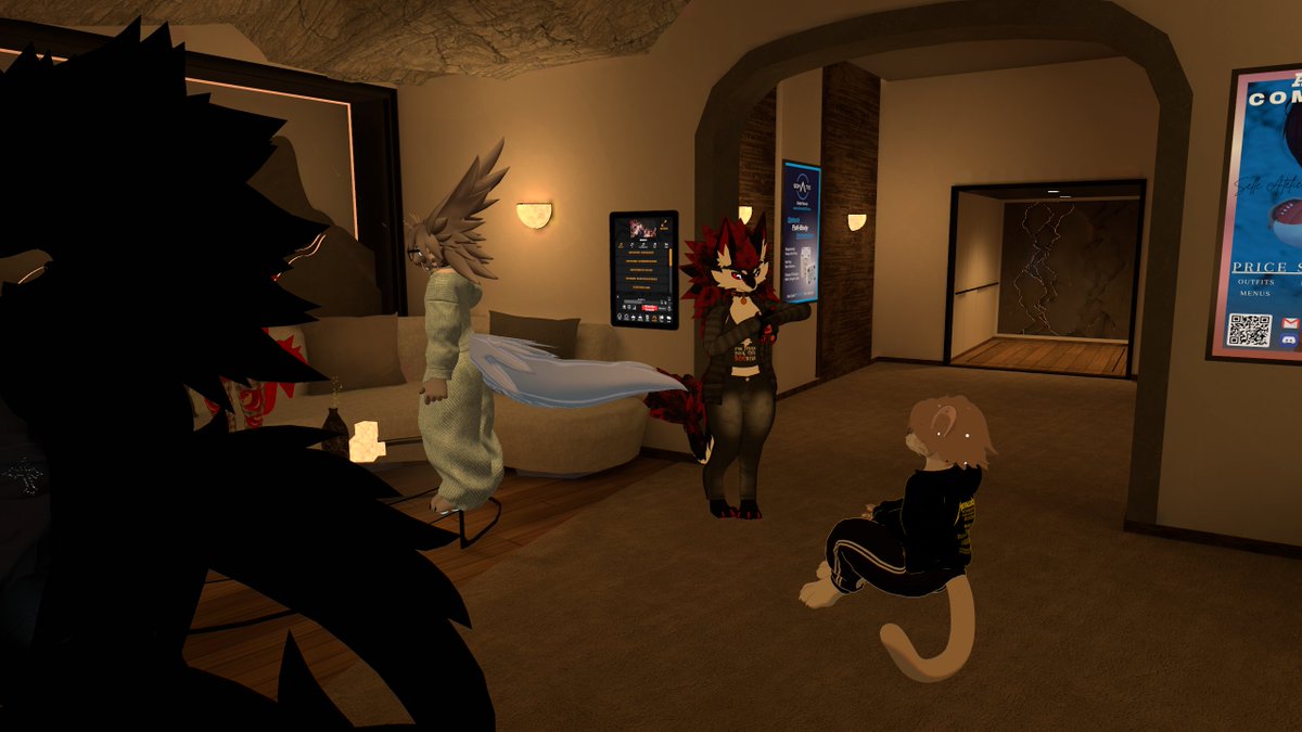 B_FurryBrasil's tweet photo. Gostaria de agradecer a todos os membros que apareceram e prestigiaram o evento da Novamayu.
A presença de vocês fez toda a diferença e tornou o momento ainda mais especial.

#VRChat #VRC #VRChatPhotos #VRChatPhotography  Acesse nossa comunidade https://t.co/kKAiAMtadN https://t.co/r26cFps9us